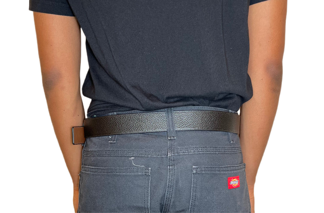 Signature Buckle Cut To Size Reversible Belt