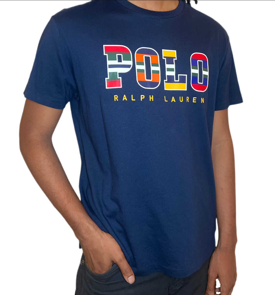Ralph Lauren Men’s Blue Polo T-Shirt