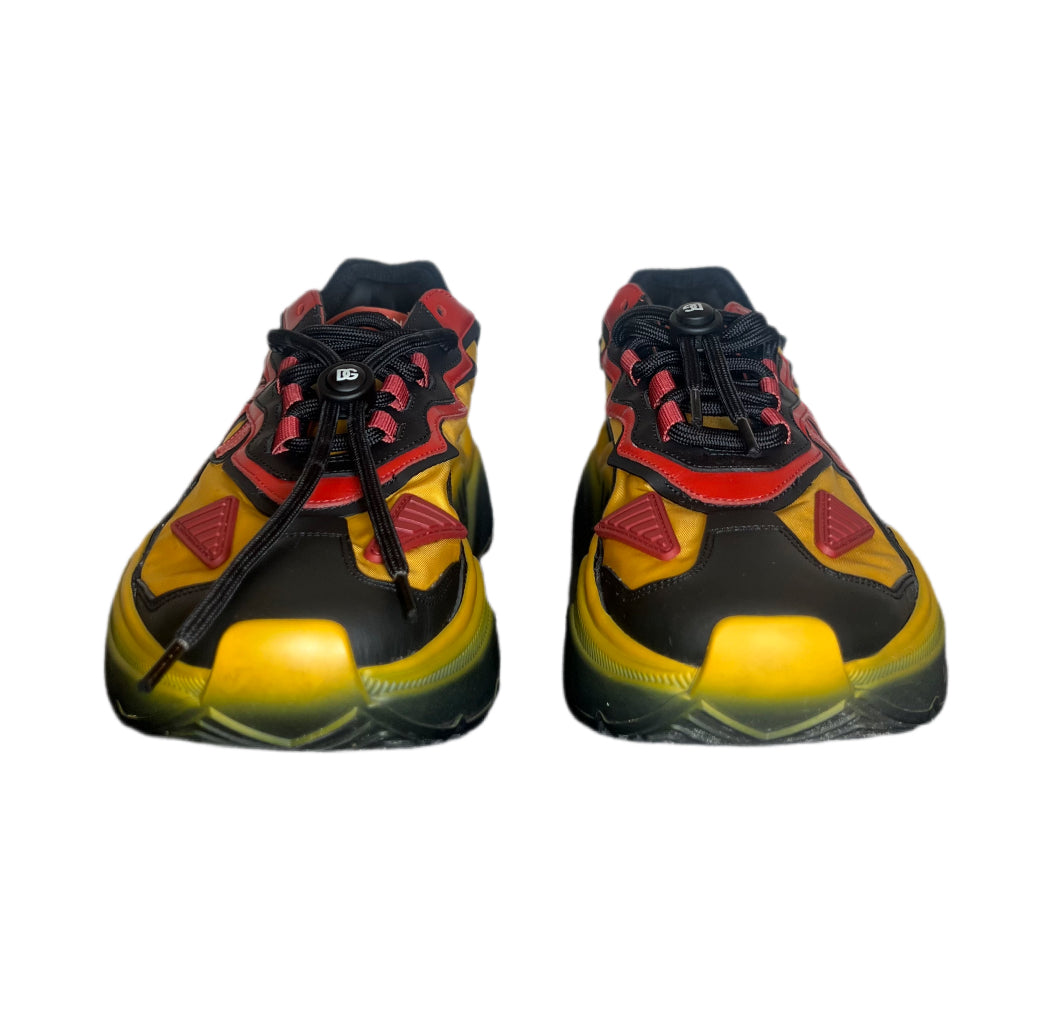 Dolce&Gabbana Nylon Printed Athletic Sneakers